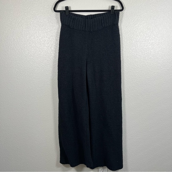 SKIMS Cozy Knit Wide-Leg Lounge Pants - Black Women’s Lg/XL - Picture 4 of 8